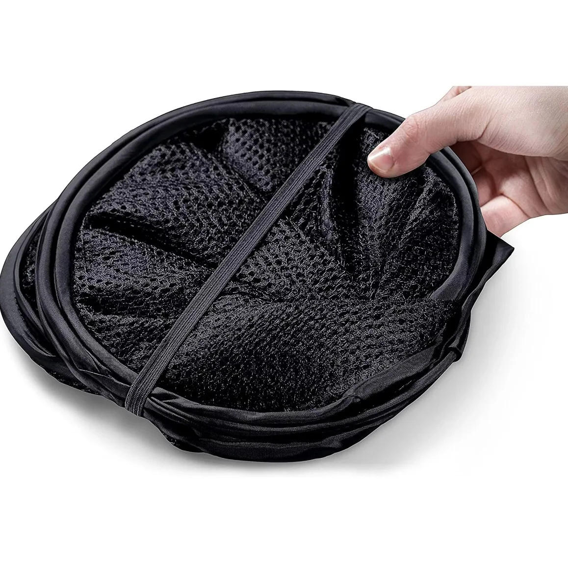 Description Picture 5 of itemPortable-type Mesh Pop-up Laundry Basket Foldable Dirty Clothes Storage Basket Large Capacity Storage Basket Home Storage