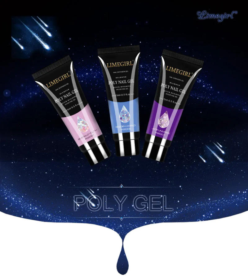 Description Picture 2 of item15ml Poly Extension Nail Gel For Nails Art Acrylic Manicure Design 24Colors UV Varnishes Semi Permanent Builder Nail Gel Polish