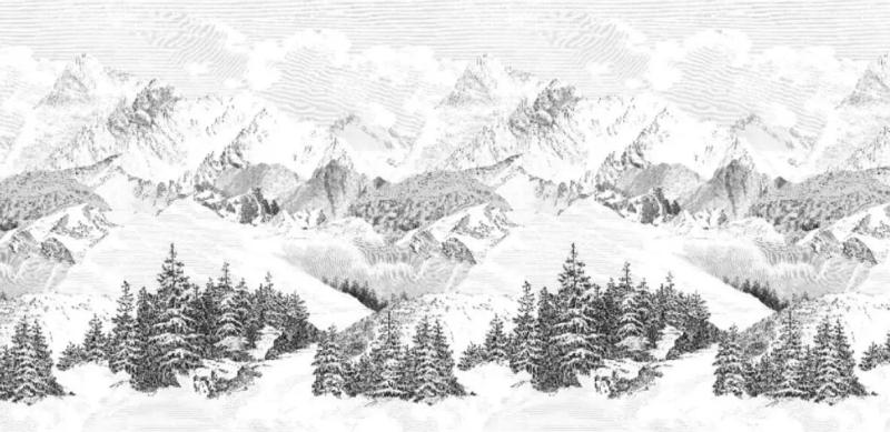 Description Picture 5 of itemcustom Natural landscape mural snow mountain wallpapers for living room sofa background wall paper cloud forest restaurant hotel