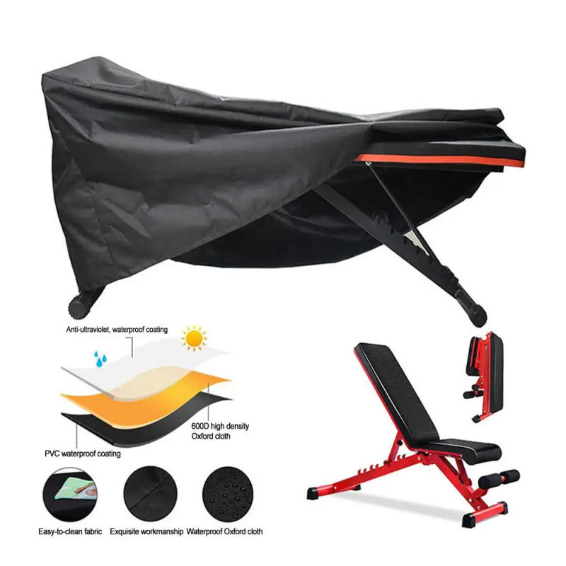 Description Picture 2 of itemGym Bench Cover Sit Up Bench Board Cover Drawstring Waterproof Gym Exercise Equipment Cover for Weight Bench Sit Up Board