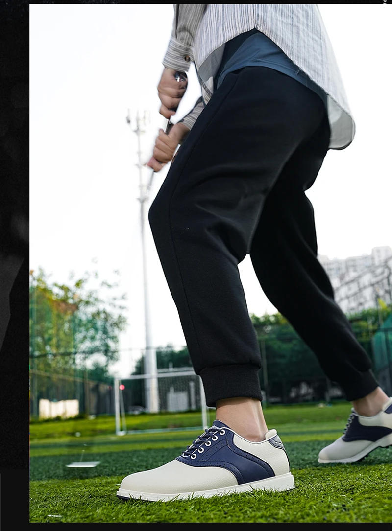 Description Picture 6 of itemProfessional Golf Shoes Men Leather Gym Sneakers Mens Luxury Brand Golf Training Man Big Size Golf Sneakers for Men