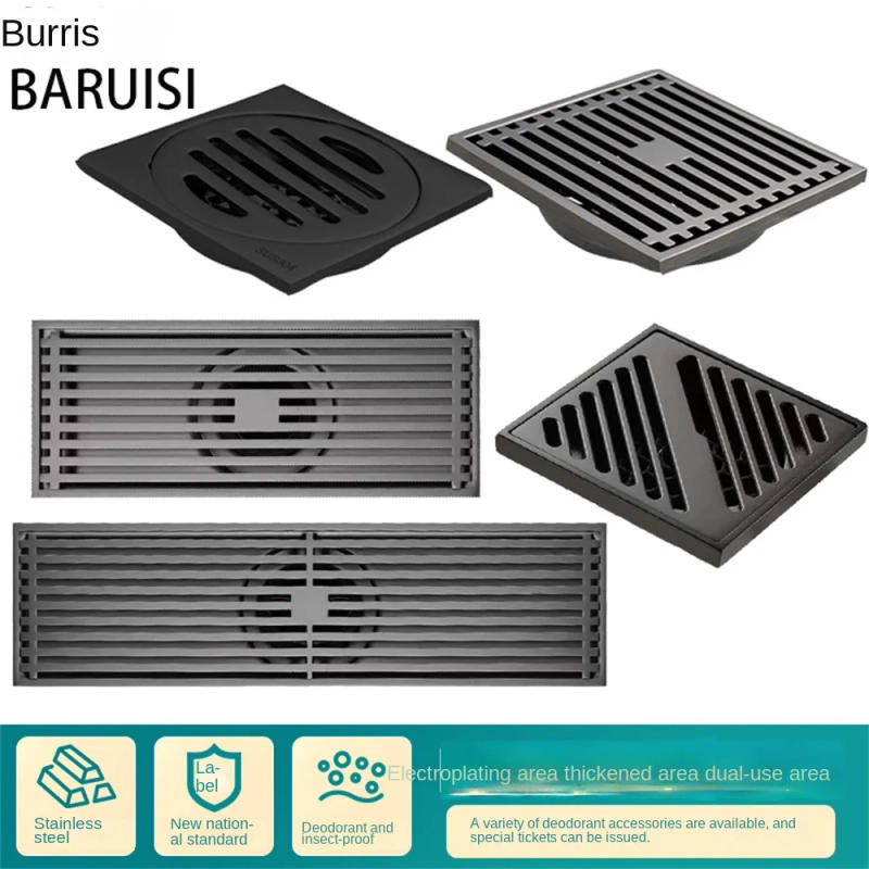 Description Picture 4 of itemSilicone Drainage Sealing Ring Good Sealing Performance Stainless Steel Odor Proof Floor Drain Anti Odor/insect Grommet Pad