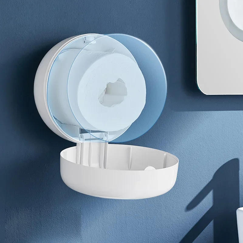 Description Picture 6 of itemAutomatic paper cutting rack hotel bathroom large roll paper box waterproof center bathroom accessories toilet roll holder