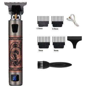 T9 Electric Hair Trimmer for Men Professional Electric Cordless Shaver Beard Barber Hair Cutting Machine Hair Clippers Men