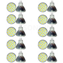 10PCS Energy Saving Led Bulb Mr11 GU4 AC 12V 3W 5W 7W Spotlight 3000k 6000k Warm Light For Home Decoration Replace Halogen Lamp