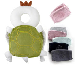 Baby Head Protection Headrest Cushions for Babies Newborn Baby Care Things Gadgets Bedding Kids Pillows Knee Pads Set