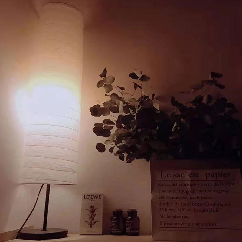 Description Picture 4 of item1Pc Nordic Style Minimalist Floor Lampshade Paper Design Floor Lamp Shade European Style Home Hotel Bedroom Decoration Lamp