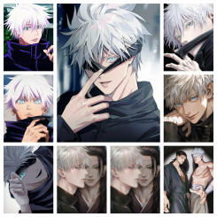 Anime Jujutsu Kaisen Gojo Satoru Geto Suguru Diamond Embroidery Painting Cross Stitch Kits Picture Mosaic Craft Home Decor