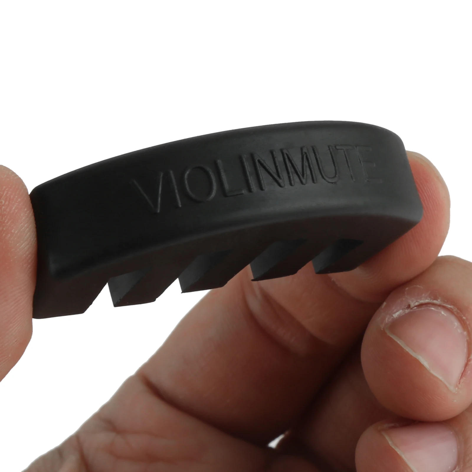 Description Picture 6 of item1Pc Black Rubber Cello Violin Mute Silencer for Daily Practice At Home Musical Instrument Accessories