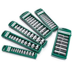 Hex Wrench Socket Head Set 1/4" 3/8" 1/2" 5/6/7/8/9/10/11/12/13/14/15/16/17/19/22mm  Mirror for Ratchet Long Shock Key Sockets