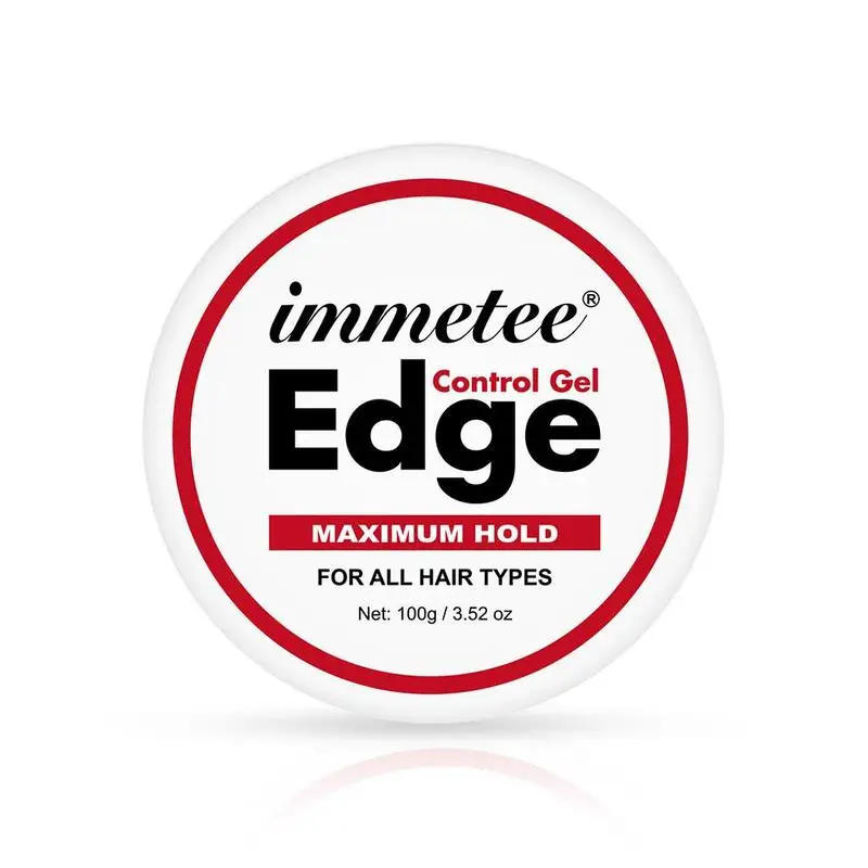 Description Picture 3 of itemControl Cream Gel Hair Super Sleek Max Control Gel Edge Oil Lasting Wax Hold Waterproof Black Long Hairstyle Gel Cheveux