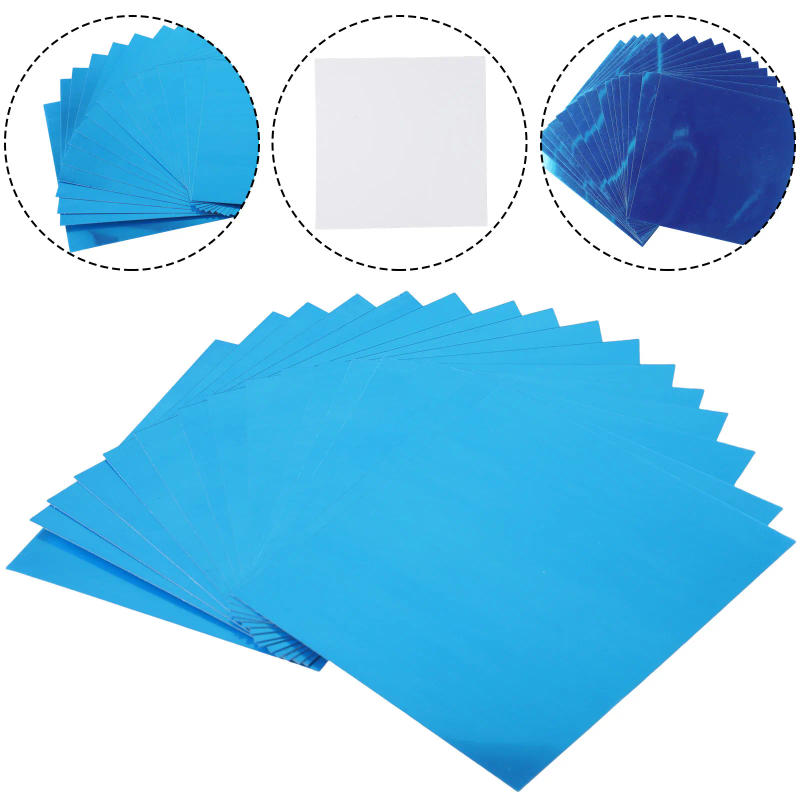 Description Picture 5 of item16pcs 15 X 15cm Acrylic Mirror Stickers Wall Sticker Square Acrylic Self-adhesive Home Room Decor Wall Sticker Bedroom Decor