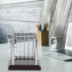 Balance Ball Desk Ball Desk Fun Steel Balance Swinging Magnetic Ball Physics Science Pendulum Desk Fun Gift