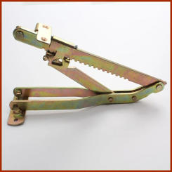 2pcs Folding Lifting Bracket Heavy Adjustable Sofa bed headrest hinges Massage Table Support mechanism Furniture Hardware