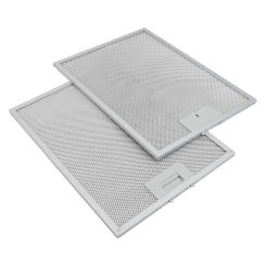 2pcs Aluminum Mesh Filter 280x371x9MM Cooker Hood Filters Washable Grease Filter Kitchen Extractors Regular Replacement