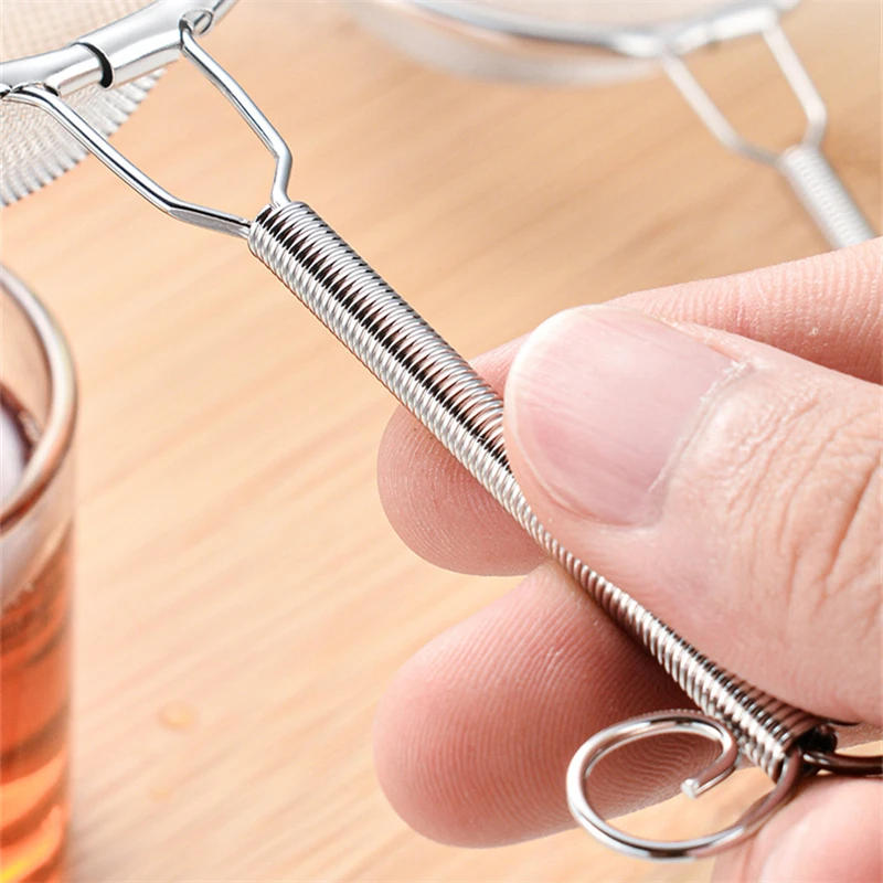 Description Picture 4 of itemStainless Steel Handheld Tea Strainer Fine Mesh Teapot Tea Leaf Infuser Flour Sieve Coffee Matcha Powder Filter Kitchen Colander