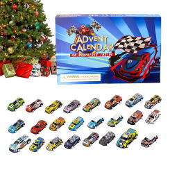 Cars Advent Calendar Funny Countdown Calendar Toy Advent Calendar 2024 Boys Toy Car Vehicles Set For Kids Countdown Calendar Car