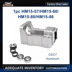 1/2/3pc HM15-57/HM15-60/HM15-86/HM15-80 Aluminum Step Servo Motor Mount Motor Integrated Bracket for NEMA23/NEMA24/NEMA32/NEMA34
