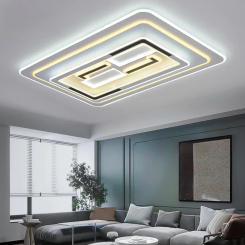 Modern LED Ceiling Lamp Square LED Panel Ceiling Light for Bedroom Living Room Kitchen Indoor Lighting Fixture