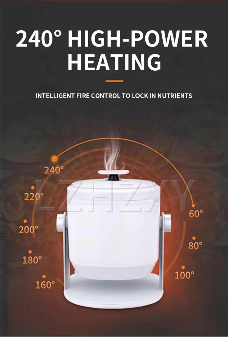 Description Picture 5 of itemElectric Cooking Machine 6L Household Automatic Frying Smart Robot Wok Fried Machine Cooking Pot