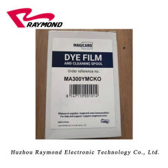 20pcs Magicard Enduro / Enduro3E / Rio Pro / Pronto card printers MA300 YMCKO color ribbons,original MA300YMCKO ribbon