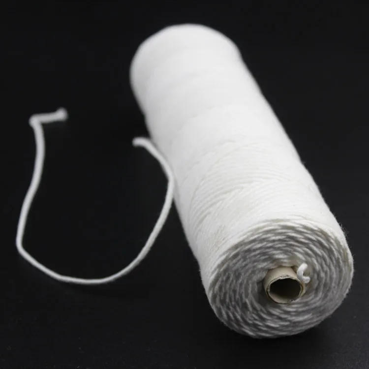 Description Picture 6 of item21/50 Strands 150m Tightly Woven Candle Wicks Absorbent Cotton Smokeless Scented Wax Wicks DIY Candle Making Materials