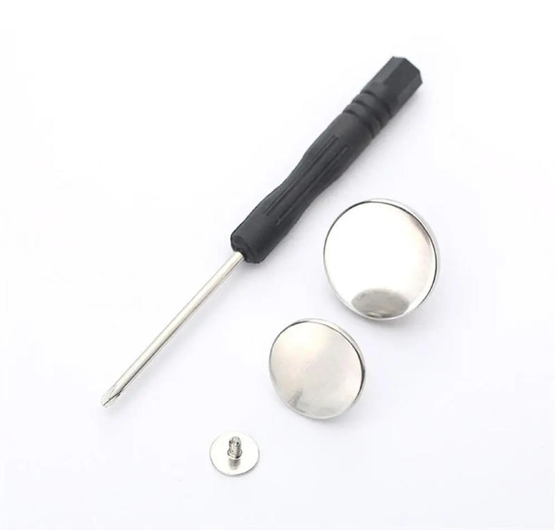 Description Picture 2 of item10pcs jeans button adjustable waist shrinker Nail free metal button Removable I-button seam free waist button