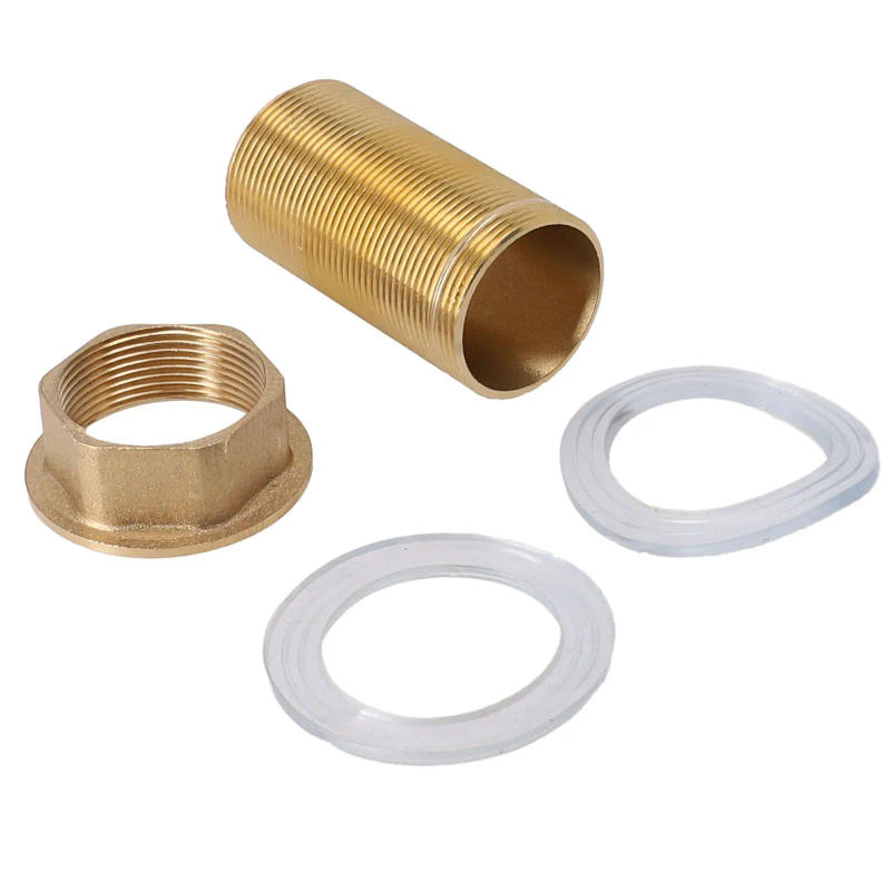 Description Picture 4 of itemKitchen Basin Mixer Tap Repair Fitting Kit Threaded Brass Tube Nut Install Parts For Faucet Repair Kitchen Faucet Accessories