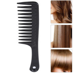 Grove Hairdress Comb Heat Resistant Woman Wet Hook Curly Hair Brushes Pro Salon Dyeing Styling Tools Coarse Wide Spikes Tooth