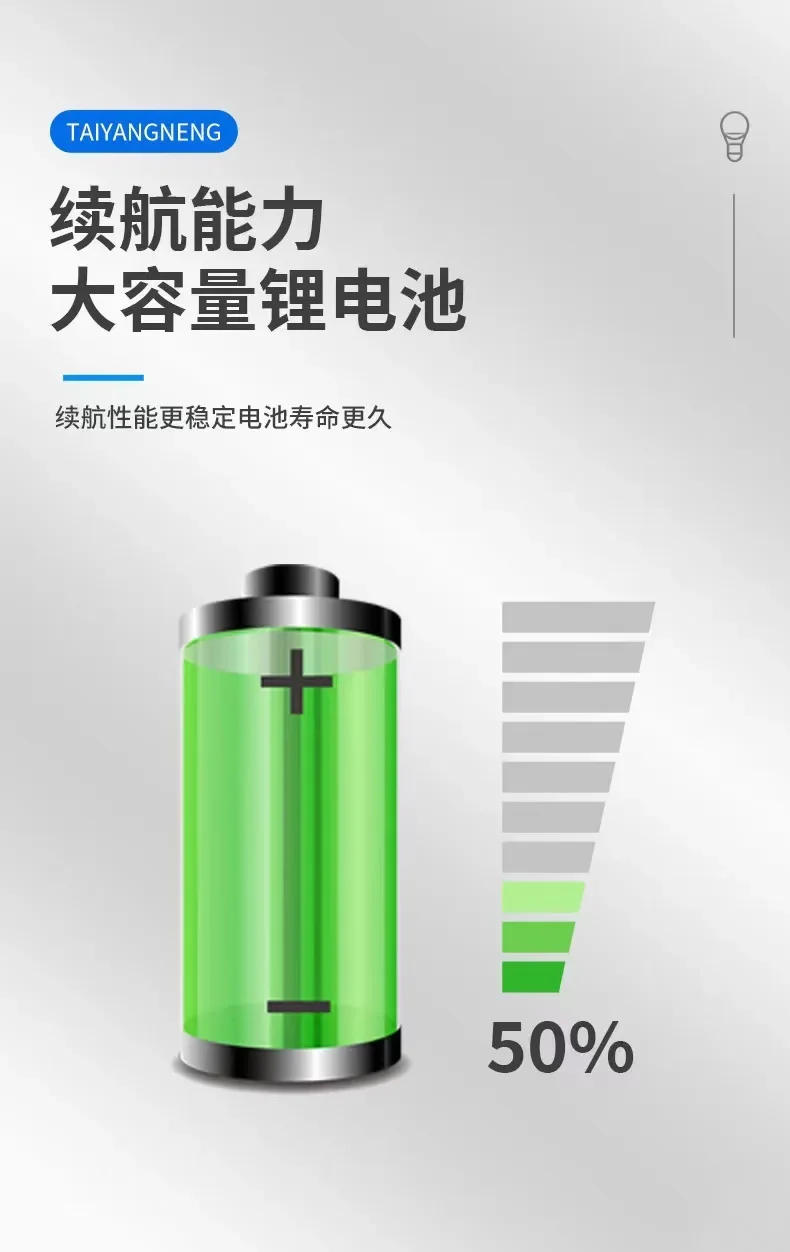 Description Picture 5 of item30/50/100/200/300/500W Solar Outdoor Lights High Brightness Waterproof Street Lamp Led Powered Sportlight with Remote Control