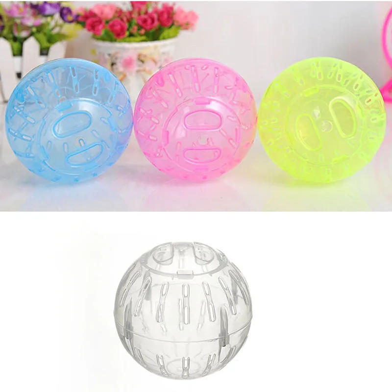 Description Picture 2 of item10CM Plastic Outdoor Sport Ball Grounder Rat Small Pet Rodent Mice Jogging Ball Toy Hamster Gerbil Rat Exercise Balls Play Toys