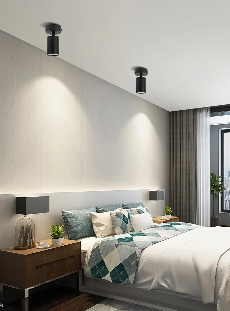 Description Picture 5 of itemLED Shop Chandelier Ceiling Lamp Bedroom Corridor Track Spot Light for GU10 Bulb Replacement Lustre Home and Decor LED Pendant