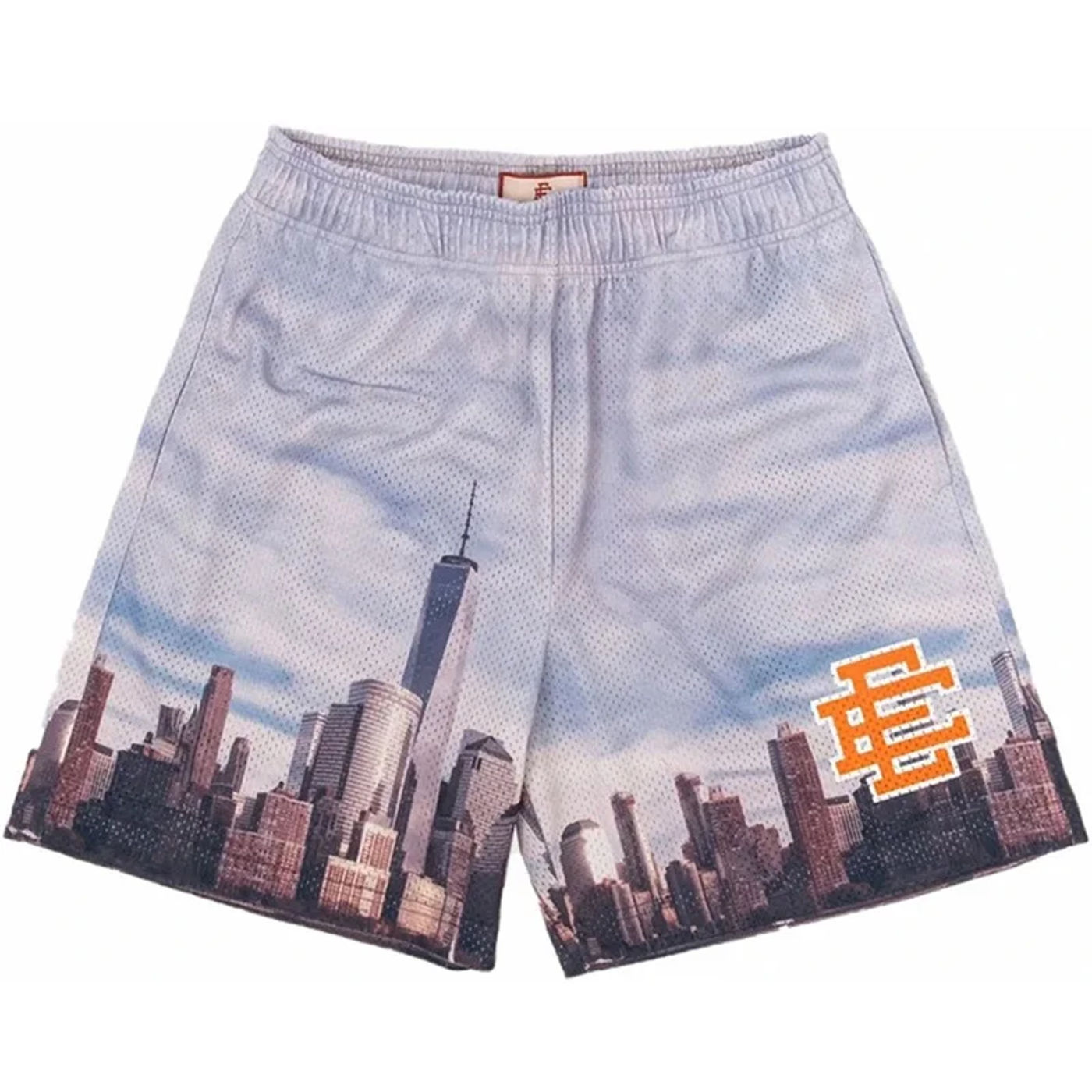 Description Picture 3 of item2024 New Summer Eric Emanuel EE Basic Mesh Short Classic Floral Printed Gym Shorts Men's Gym Basketball Sports Beach Shorts