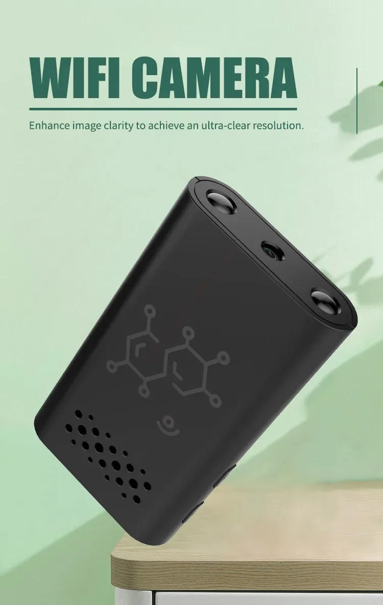 Description Picture 2 of item1080P HD Subminiature Camera Smart Home Security Protection Micro Ip Camcorders IR Night Vision Remote Monitoring Mini Cam Wifi