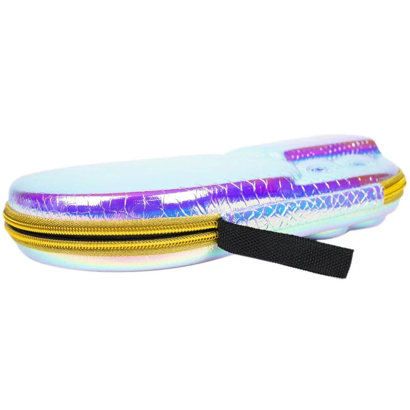 Description Picture 5 of itemLoki Table Tennis Racket Case Leatherwear Ping Pong Box High Quality Glossy Table Tennis Rackets Bag with Zipper Storage Racket