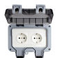 Dual EU socket