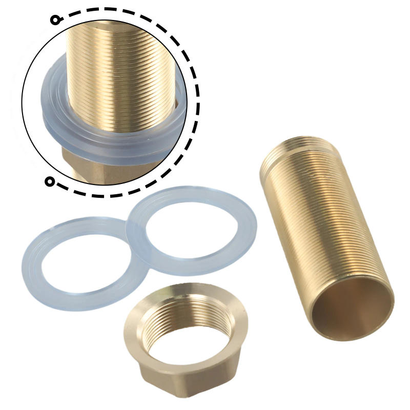 Description Picture 6 of itemKitchen Basin Mixer Tap Repair Fitting Kit Threaded Brass Tube Nut Install Parts For Faucet Repair Kitchen Faucet Accessories
