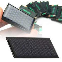 10PCS Polycrystalline Solar Panel 5V 30mA - 53X30mm Portable Mini Solar Cells For DIY Solar Charger Sun  Solar Power Module Tool