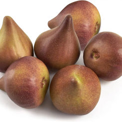 6pcs Artificial Fig Lifelike Simulation Fig Fake Fruit for Home Kitchen Cabinet Decoration Photography Props Table Decoration