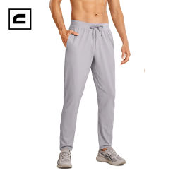 CRZ YOGA Mens 4-Way Stretch Comfy Athletic Pants -  30" Track Hiking Golf Gym Workout Joggers Work Pants Sweatpants