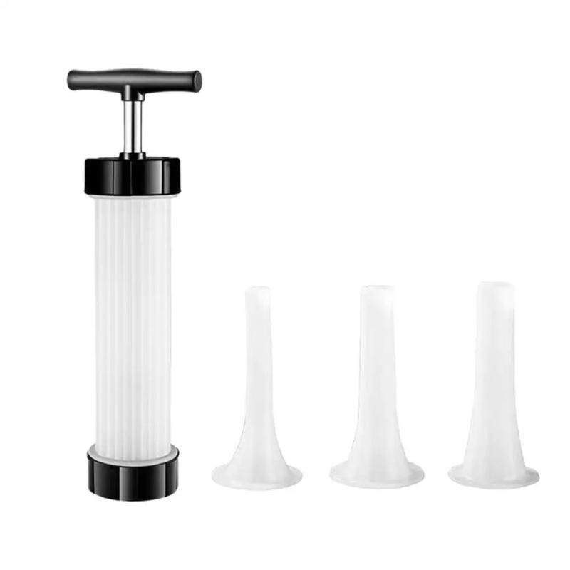 Description Picture 4 of itemManual Sausage Filling Machine Meat Stuffer Filler Salami Make Sausage Stuffer Homemade Sausage Maker Tools Kitchen Supplies