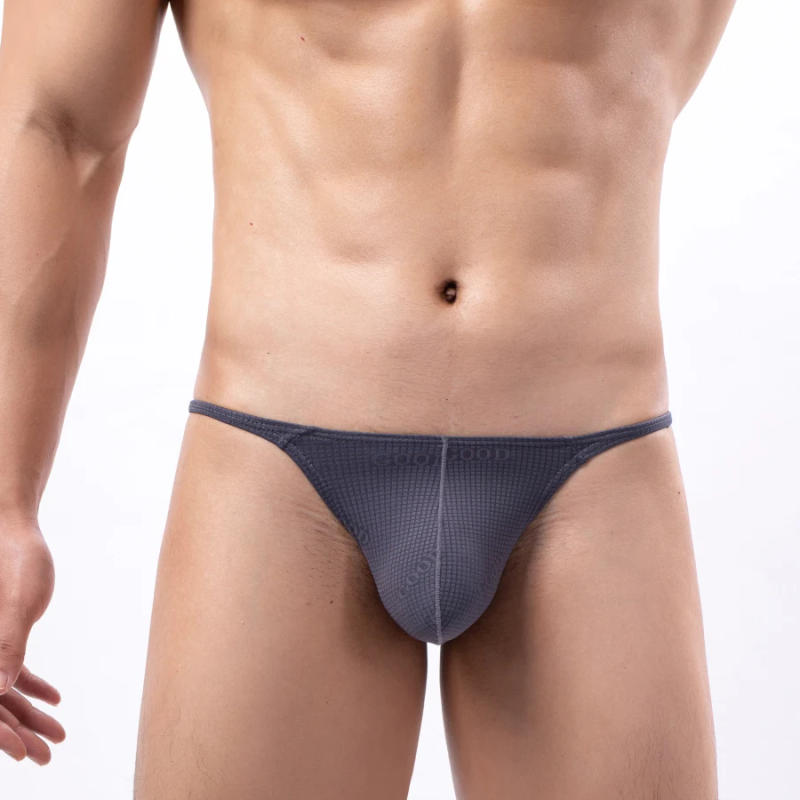 Description Picture 3 of itemMen's Panties Underwear T-Back Briefs Breathable Thongs Male G-String Underpants