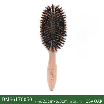 Boar Bristle Hair Brush Women Combs for Hair Detangle Brush Oak Wood Hair Brush Barber Comb No Tangled  Scalp Massage Brush