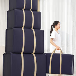 Foldable Large Capacity Clothing,Quilt Storage Bag,Dust-Proof and Removable,Sturdy,Travel,Moving Doggy Bag,Space Saving