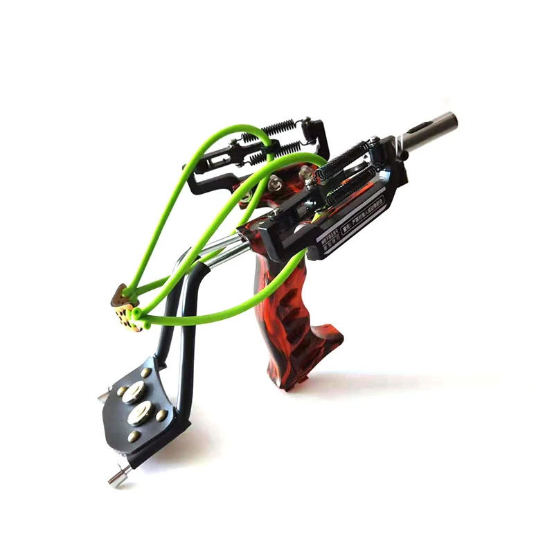Description Picture 5 of itemHeavy Slingshot with Wrist Rest Powerful Hunting Laser Slingshot sling shot Hunting Shooting Accessories Shooting Fish Equipment