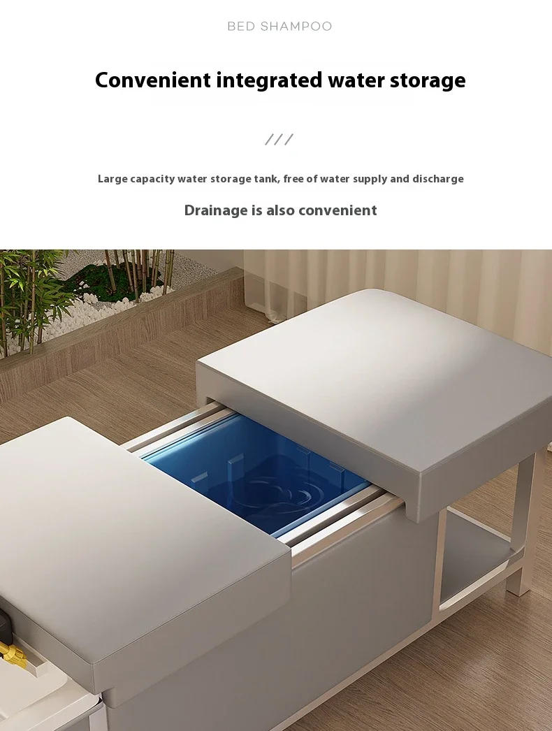 Description Picture 2 of itemWashing Spa Salon Washbasin Portable Japanese Water Jet Hair Barber Wash With Chair Styling Hairdresser Massage Shampoo Beauty