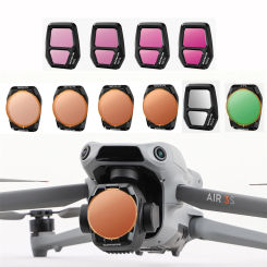 Camera Lens Filter For DJI Air 3S Accessories Set ND8 ND16 ND32 ND64 UV CPL Polar Filter Drone Quick Release Optical Glass Kit