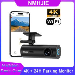 4K Dash Cam WiFi UHD 3840*2160P Car DVR For Car Surveillance Cameras Video Recorders Dashcam 24H Parking Monitor PK XiaoMi 70Mai
