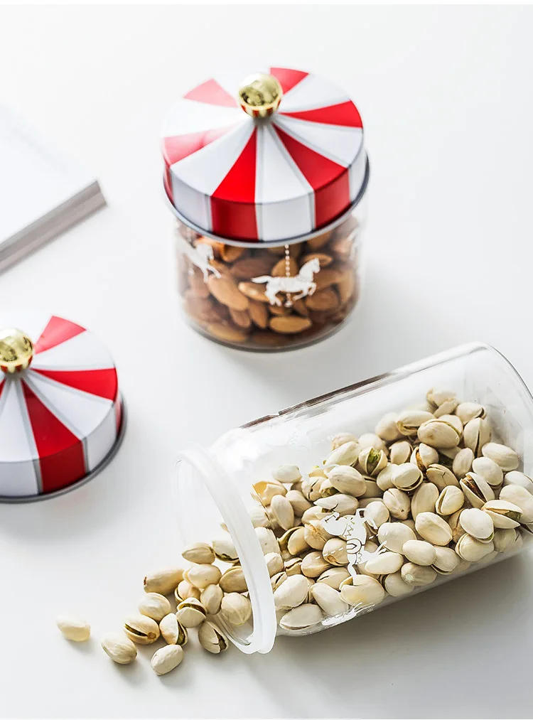 Description Picture 5 of itemHermetic Containers for Food Storage Pots Container for Cereals Kitchen Storage & Organization Glass Jar With Lid Airtight Mason