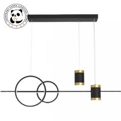 Modern Minimalist Pendant Light Personality Metallic Luster Dining Room Kitchen Bar Counter Cafe Parlor LED Ceiling Chandeliers